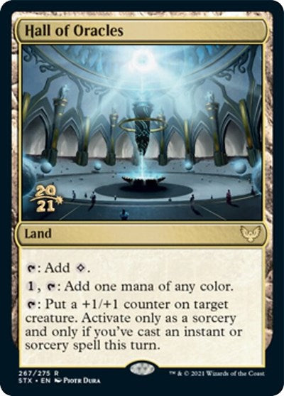 Hall of Oracles [Strixhaven: School of Mages Prerelease Promos] | Good Games Morley