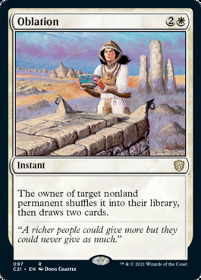 Oblation [Commander 2021] | Good Games Morley