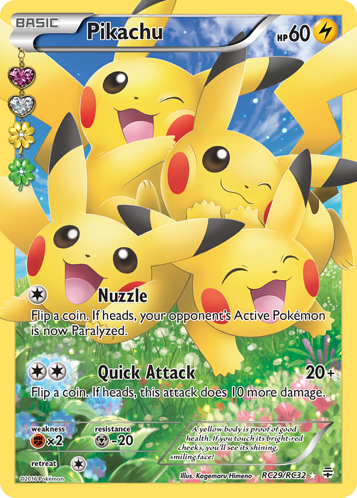 Pikachu (RC29/RC32) [XY: Generations] | Good Games Morley