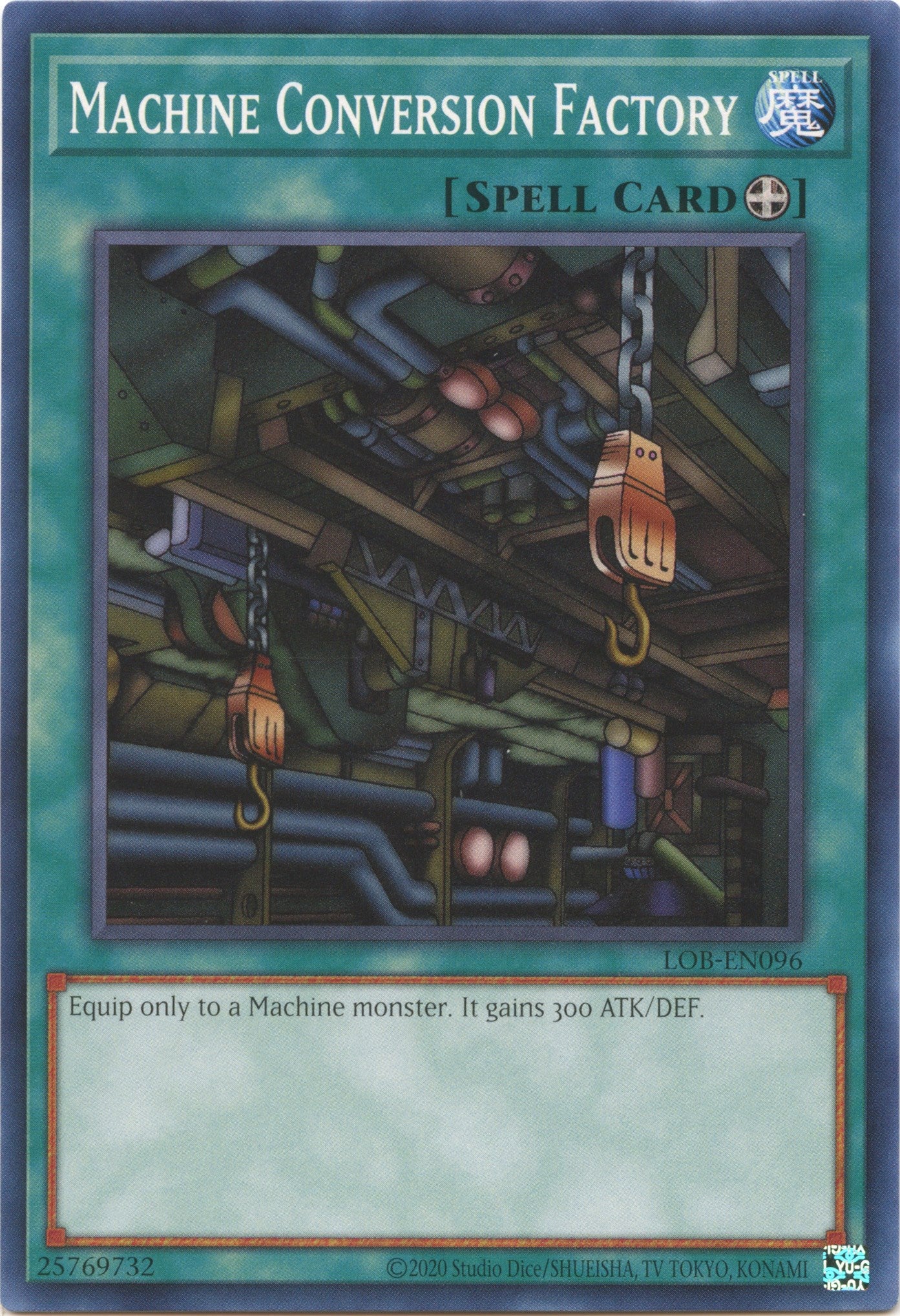 Machine Conversion Factory (25th Anniversary) [LOB-EN096] Common | Good Games Morley
