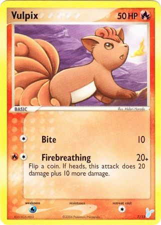 Vulpix (7/12) [EX: Trainer Kit 2 - Minun] | Good Games Morley