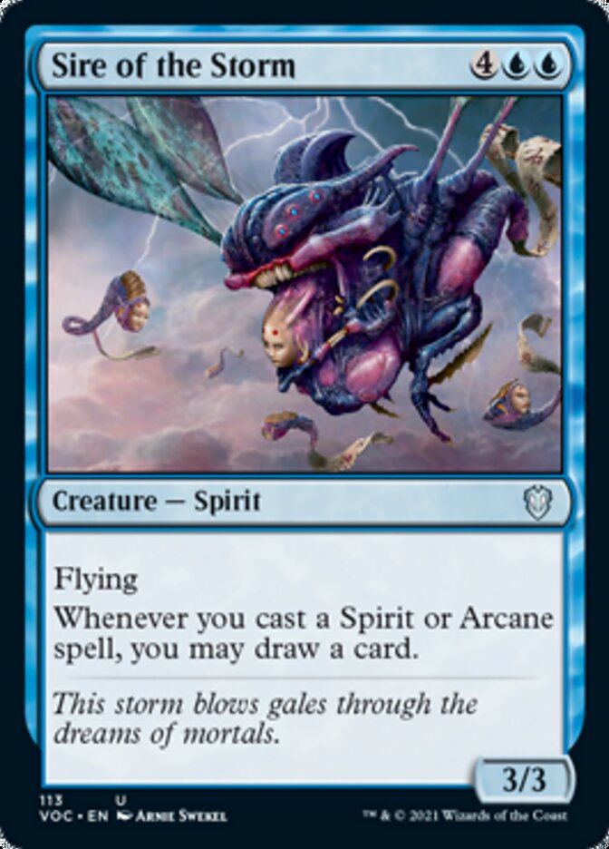 Sire of the Storm [Innistrad: Crimson Vow Commander] | Good Games Morley