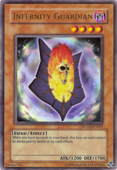Infernity Guardian [WC09-EN003] Ultra Rare | Good Games Morley