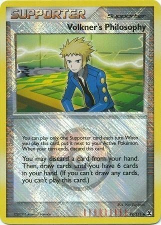 Volkner's Philosophy (98/111) (Player Reward) [Platinum: Rising Rivals] | Good Games Morley