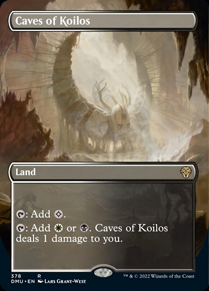 Caves of Koilos (Borderless Alternate Art) [Dominaria United] | Good Games Morley