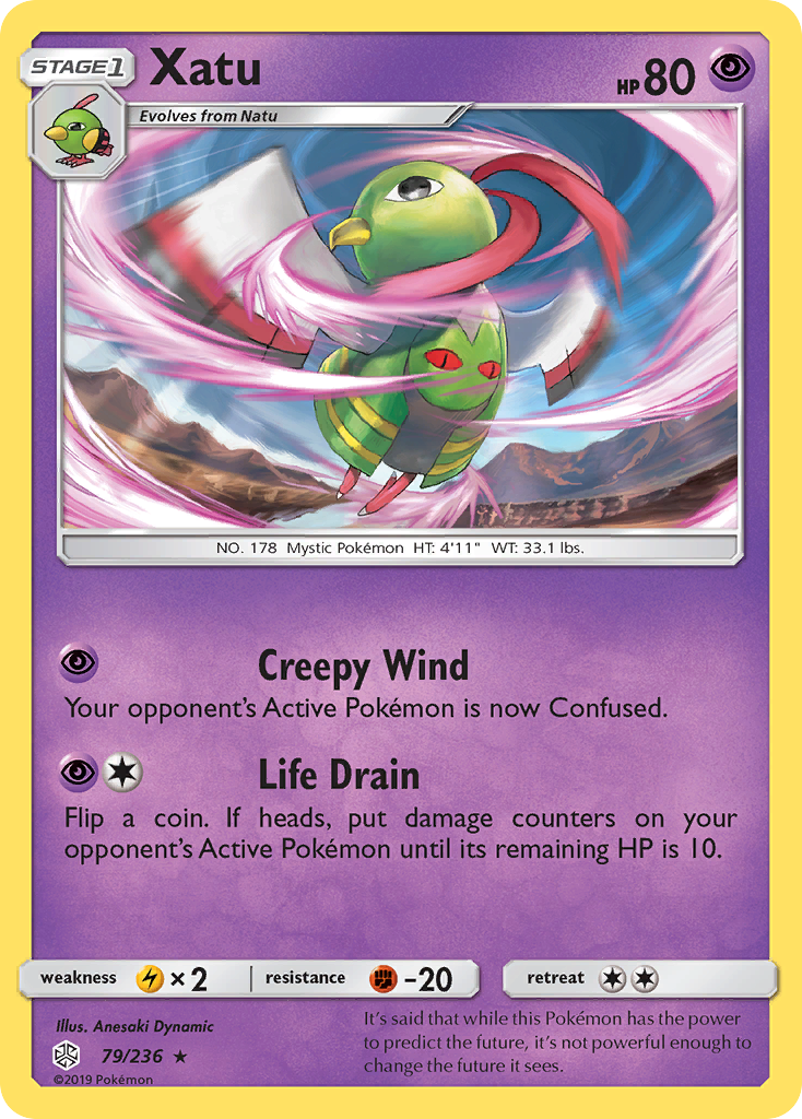 Xatu (79/236) [Sun & Moon: Cosmic Eclipse] | Good Games Morley