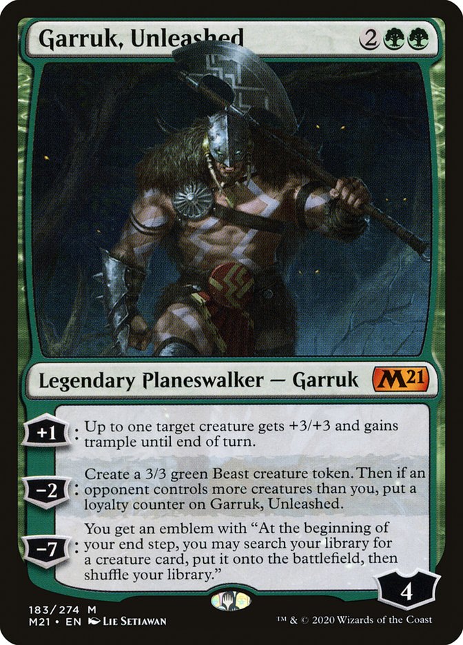 Garruk, Unleashed [Core Set 2021] | Good Games Morley