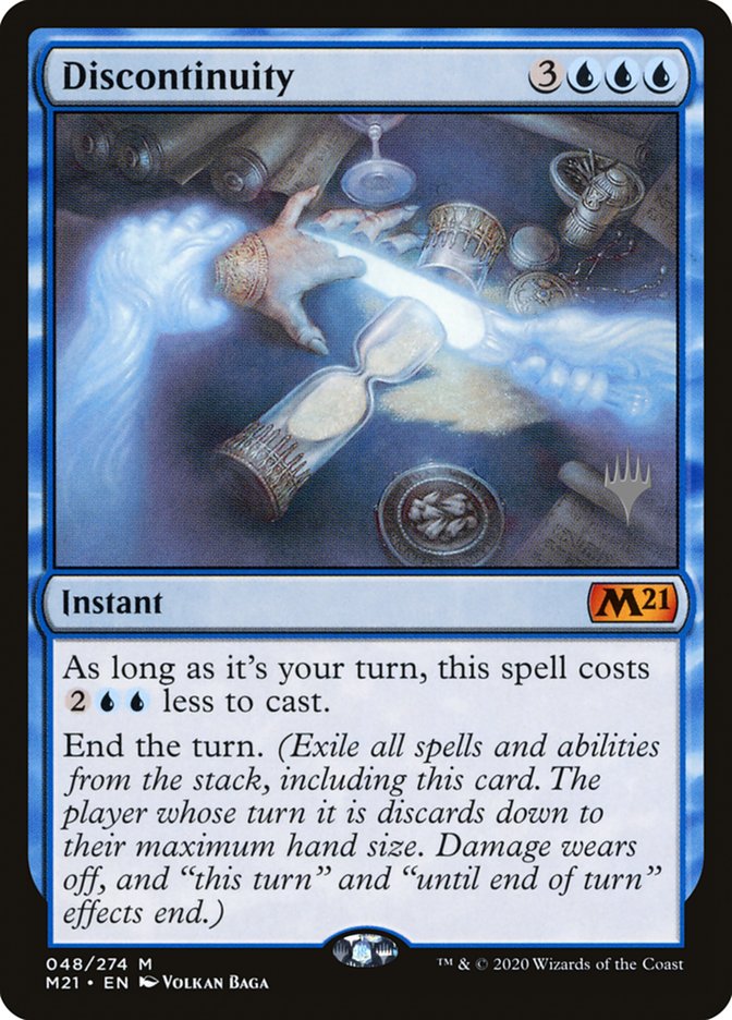 Discontinuity (Promo Pack) [Core Set 2021 Promos] | Good Games Morley