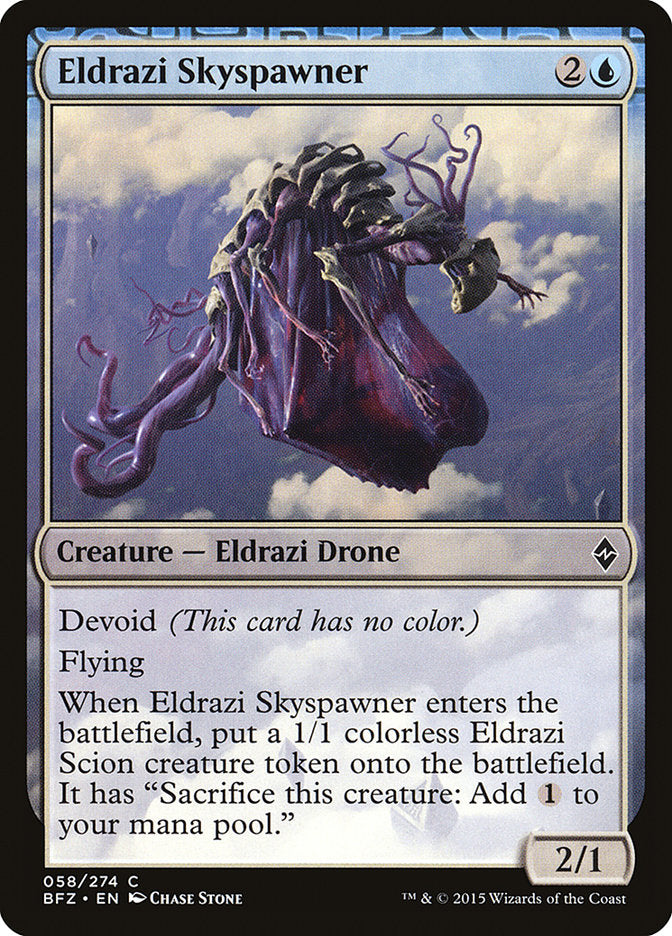 Eldrazi Skyspawner [Battle for Zendikar] | Good Games Morley