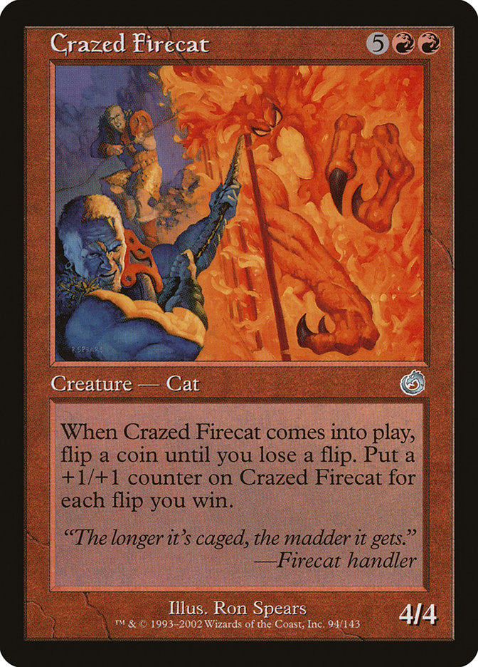 Crazed Firecat [Torment] | Good Games Morley