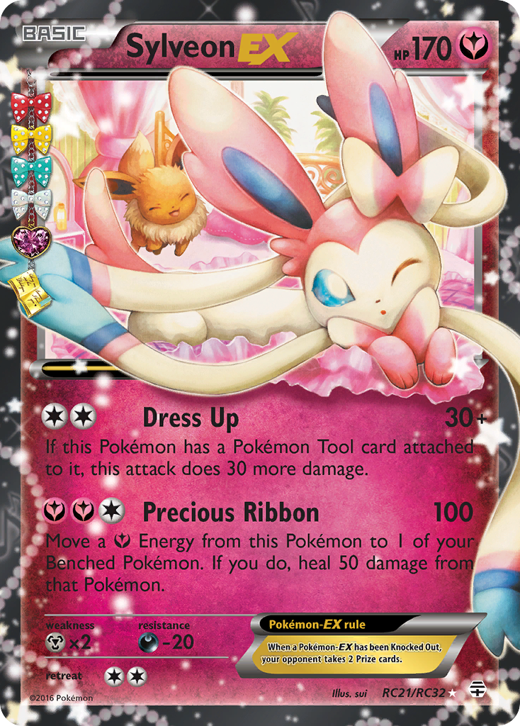 Sylveon EX (RC21/RC32) [XY: Generations] | Good Games Morley