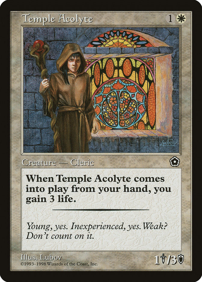 Temple Acolyte [Portal Second Age] | Good Games Morley