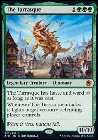 The Tarrasque (Promo Pack) [Dungeons & Dragons: Adventures in the Forgotten Realms Promos] | Good Games Morley