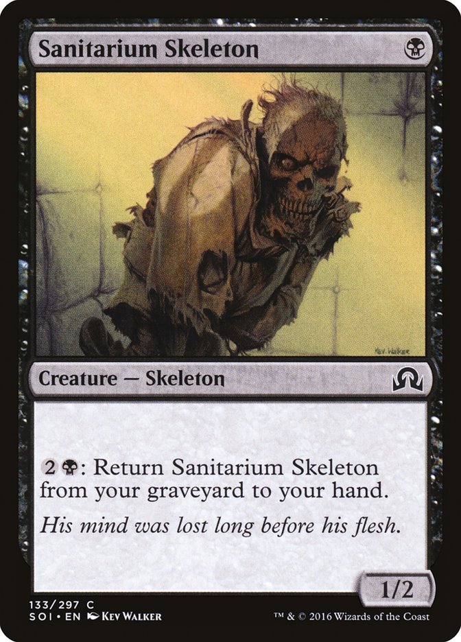 Sanitarium Skeleton [Shadows over Innistrad] | Good Games Morley