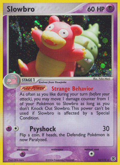 Slowbro (14/112) [EX: FireRed & LeafGreen] | Good Games Morley