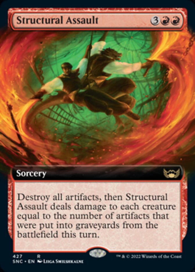 Structural Assault (Extended Art) [Streets of New Capenna] | Good Games Morley