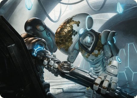 Myr Kinsmith Art Card [Phyrexia: All Will Be One Art Series] | Good Games Morley