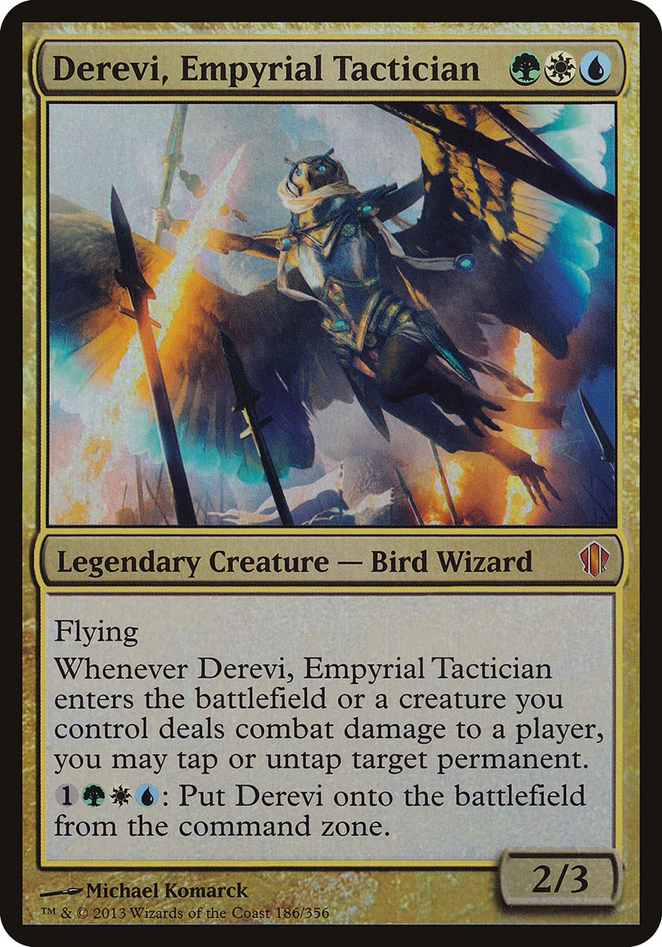Derevi, Empyrial Tactician (Oversized) [Commander 2013 Oversized] | Good Games Morley