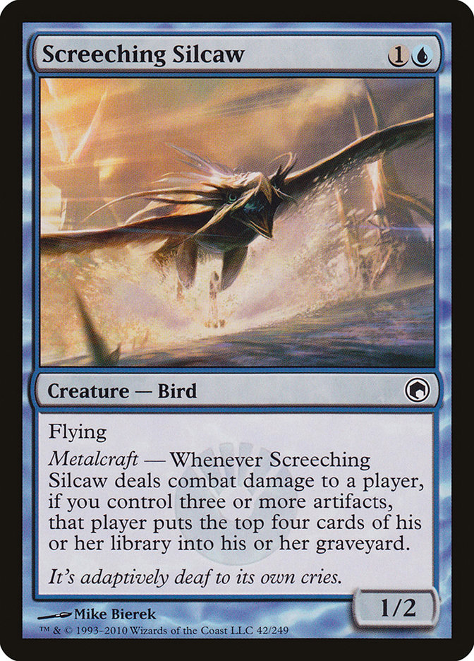 Screeching Silcaw [Scars of Mirrodin] | Good Games Morley