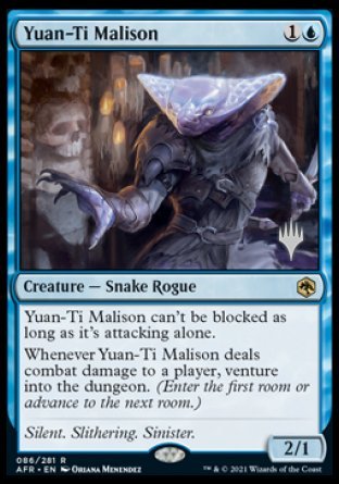 Yuan-Ti Malison (Promo Pack) [Dungeons & Dragons: Adventures in the Forgotten Realms Promos] | Good Games Morley