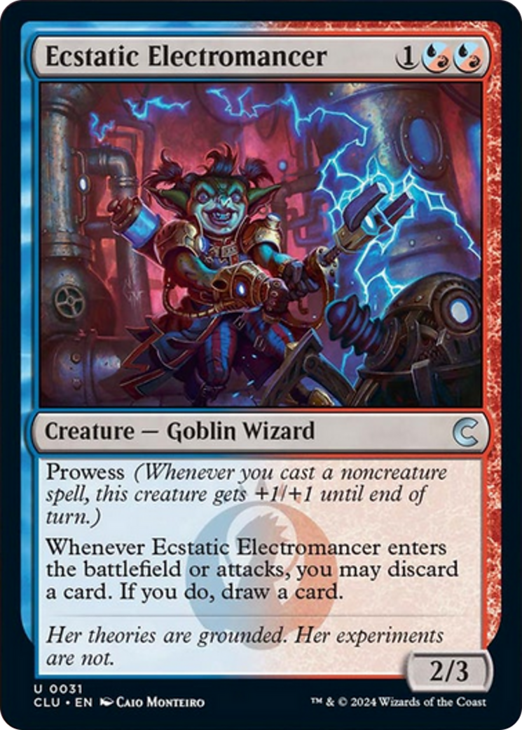 Ecstatic Electromancer [Ravnica: Clue Edition] | Good Games Morley