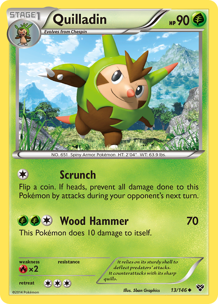 Quilladin (13/146) [XY: Base Set] | Good Games Morley