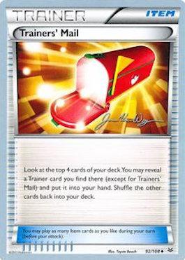 Trainers' Mail (92/108) (HonorStoise - Jacob Van Wagner) [World Championships 2015] | Good Games Morley