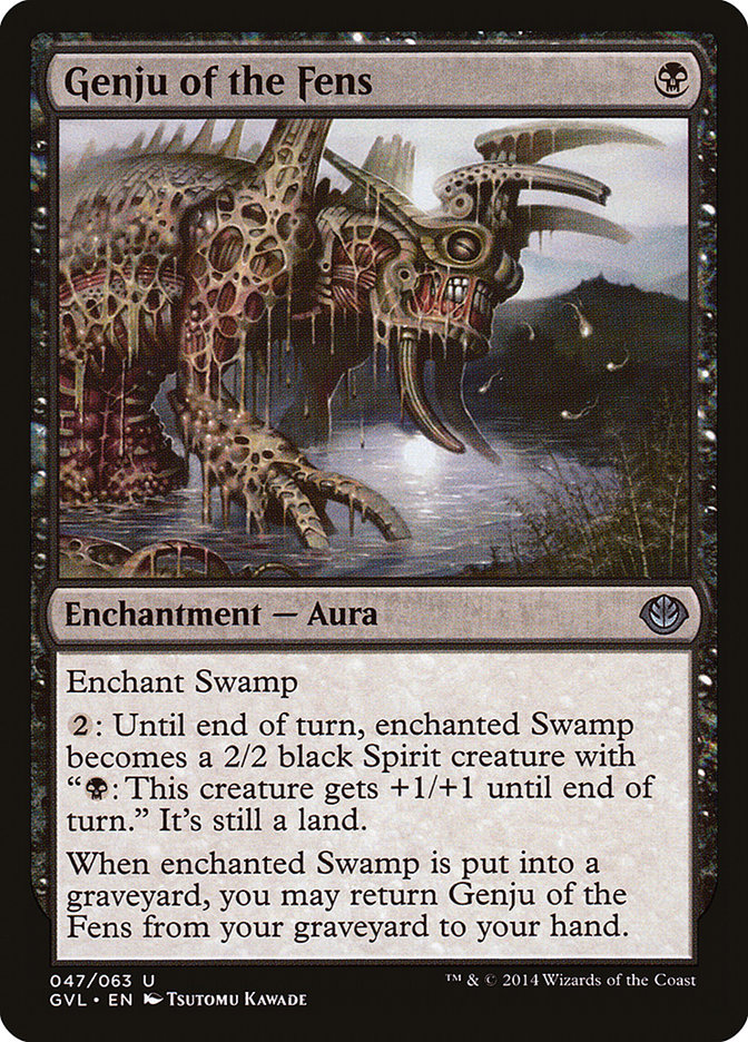 Genju of the Fens (Garruk vs. Liliana) [Duel Decks Anthology] | Good Games Morley