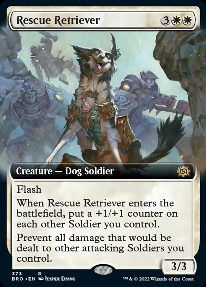 Rescue Retriever (Extended Art) [The Brothers' War] | Good Games Morley