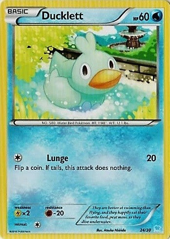 Ducklett (24/30) [XY: Trainer Kit 3 - Suicune] | Good Games Morley