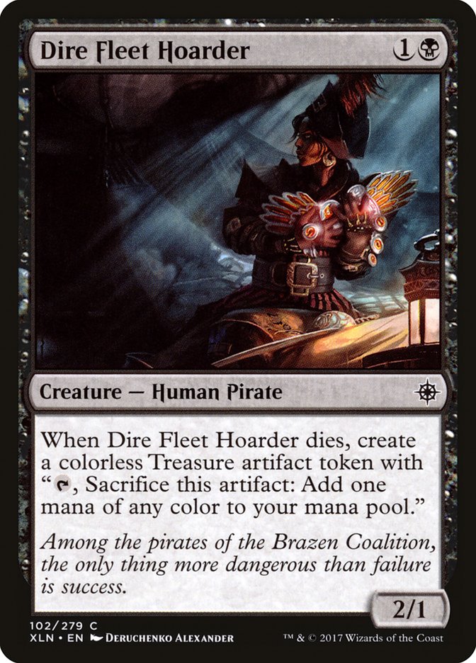 Dire Fleet Hoarder [Ixalan] | Good Games Morley