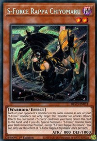 S-Force Rappa Chiyomaru [BLVO-EN011] Secret Rare | Good Games Morley