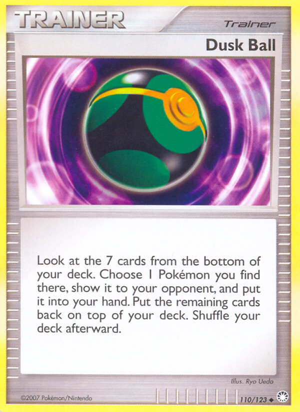 Dusk Ball (110/123) [Diamond & Pearl: Mysterious Treasures] | Good Games Morley