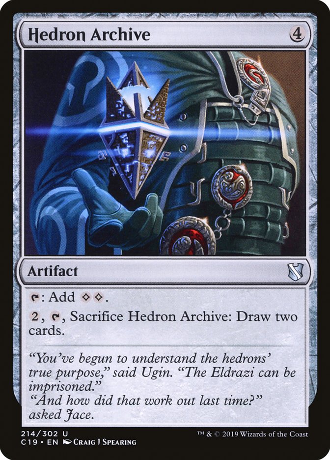 Hedron Archive [Commander 2019] | Good Games Morley
