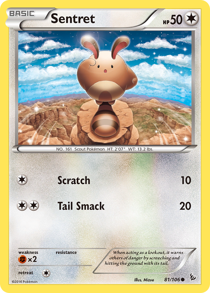 Sentret (81/106) [XY: Flashfire] | Good Games Morley