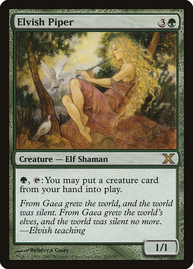 Elvish Piper [Tenth Edition] | Good Games Morley