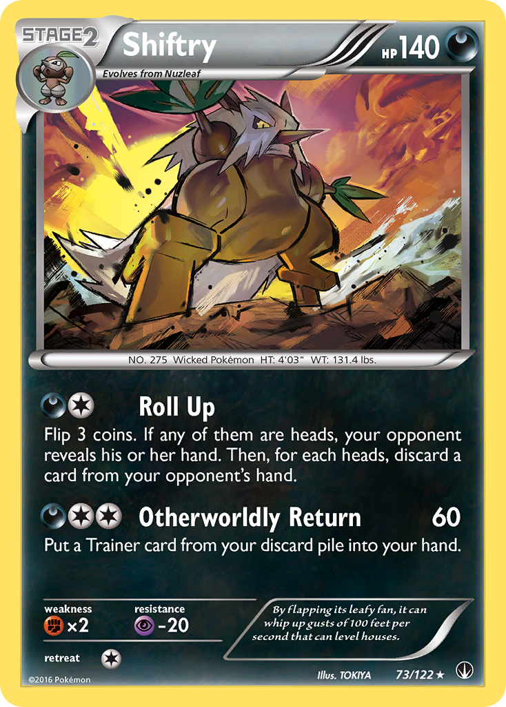 Shiftry (73/122) [XY: BREAKpoint] | Good Games Morley