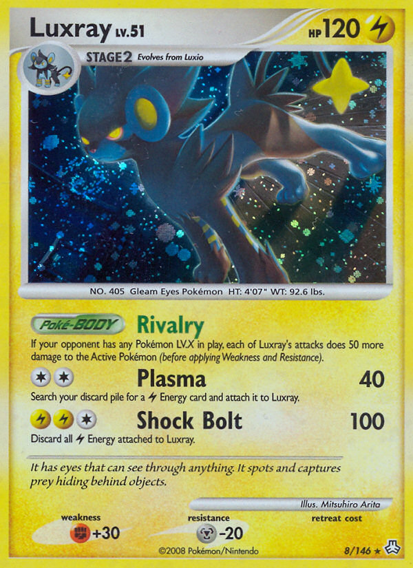 Luxray (8/146) [Diamond & Pearl: Legends Awakened] | Good Games Morley