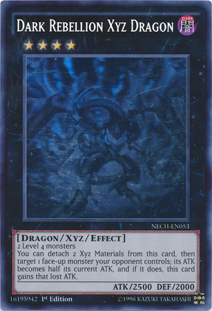 Dark Rebellion Xyz Dragon [NECH-EN053] Ghost Rare | Good Games Morley