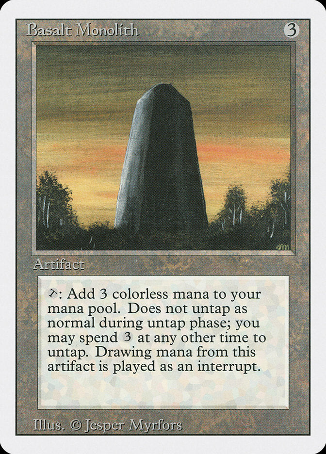 Basalt Monolith [Revised Edition] | Good Games Morley