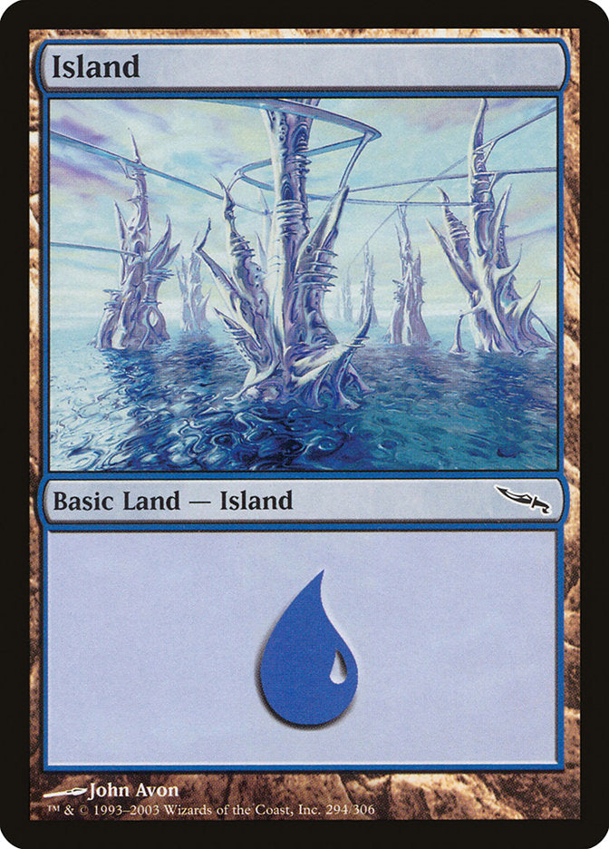 Island (294) [Mirrodin] | Good Games Morley