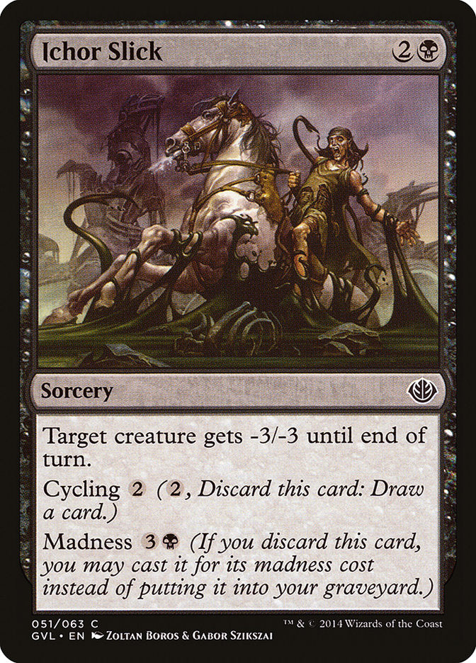 Ichor Slick (Garruk vs. Liliana) [Duel Decks Anthology] | Good Games Morley