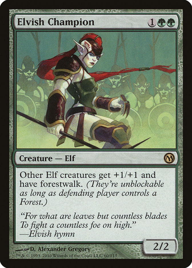 Elvish Champion [Duels of the Planeswalkers] | Good Games Morley