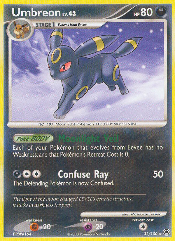 Umbreon (32/100) [Diamond & Pearl: Majestic Dawn] | Good Games Morley