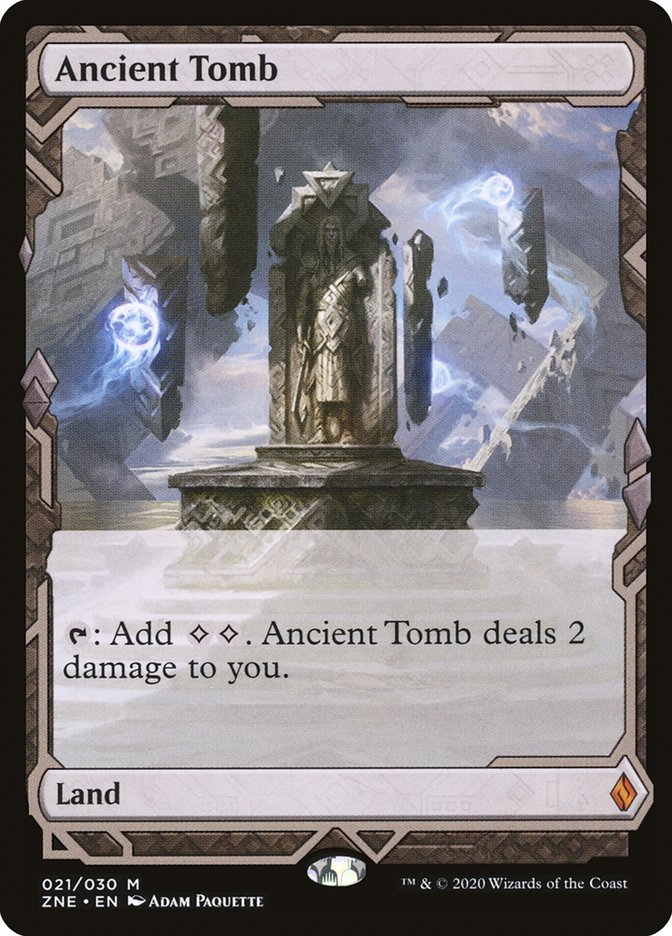 Ancient Tomb (Expeditions) [Zendikar Rising Expeditions] | Good Games Morley