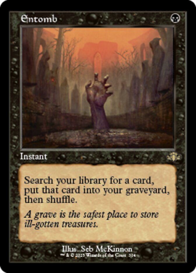 Entomb (Retro) [Dominaria Remastered] | Good Games Morley