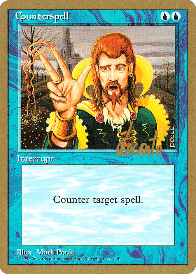 Counterspell (Michael Loconto) [Pro Tour Collector Set] | Good Games Morley