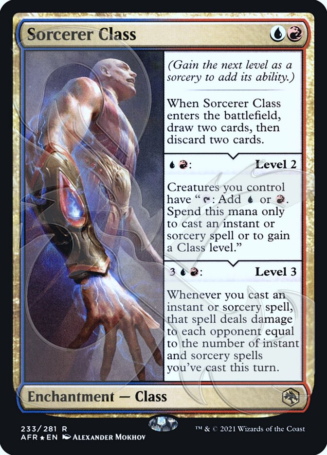 Sorcerer Class (Ampersand Promo) [Dungeons & Dragons: Adventures in the Forgotten Realms Promos] | Good Games Morley