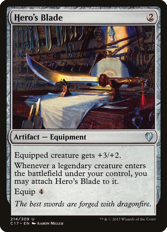 Hero's Blade [Commander 2017] | Good Games Morley
