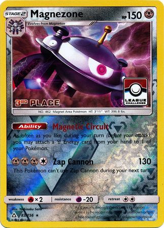 Magnezone (83/156) (League Promo 3rd Place) [Sun & Moon: Ultra Prism] | Good Games Morley